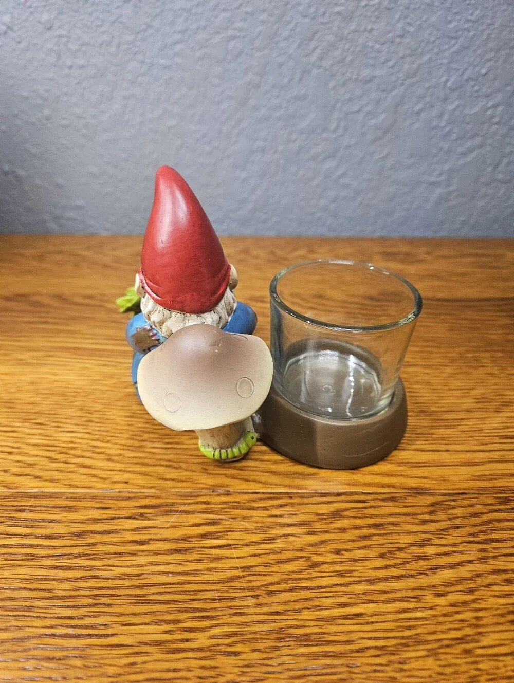 Partylite Gnorm Napping Gnome Votive Holder - Picture 3 of 8